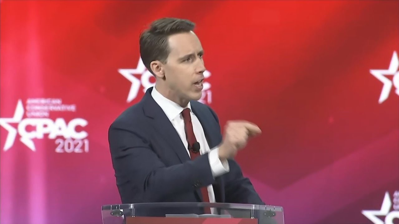 Josh Hawley speaks at CPAC 2021: FULL SPEECH