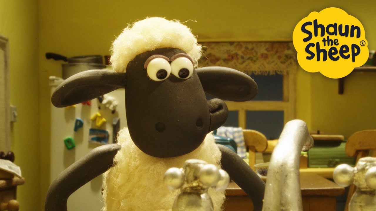 Tap Trouble 🐑 Shaun the Sheep 🐑  - Cartoons for Kids 🐑 Full Episodes Compilation [1 hour]