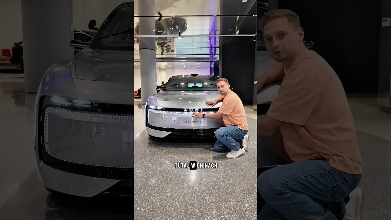 Chińskie elektryczne Audi E5, kt&oacute;rego nie ma w Europie&hellip; 😕#audi #audie5 #danielgrzyb #chiny