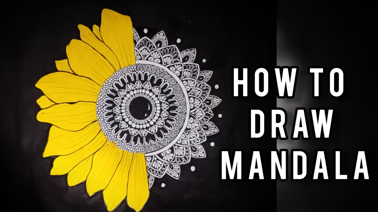 How To Draw Mandala | Tutorial | Hand-drawn