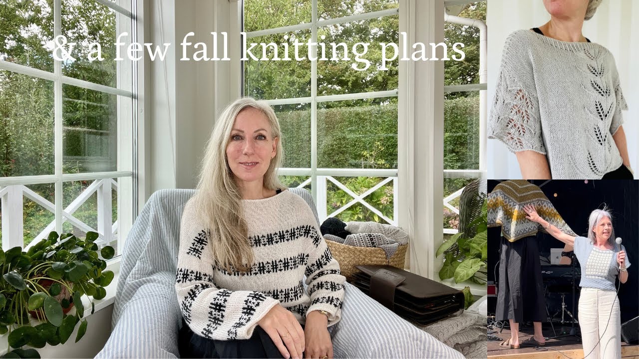 A knitting episode (19): Agave, Seoul Blouse & meeting Natasja Hornby at a workshop