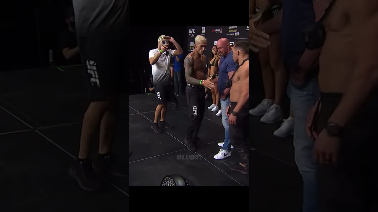 One of The Coldest Faceoff In UFC🥶 #shorts #ufc #faceoff
