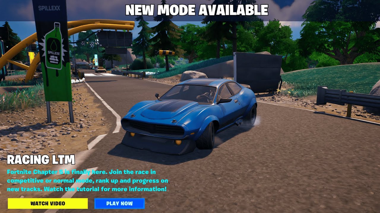 Fortnite Racing Mode Trailer