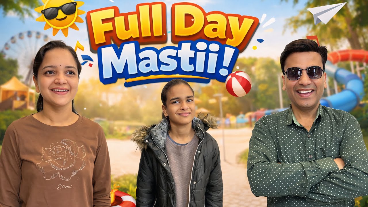 Full Day Masti | vlog-54 | Reo ne muzai doondh liya 😊 | himanshu&parul 