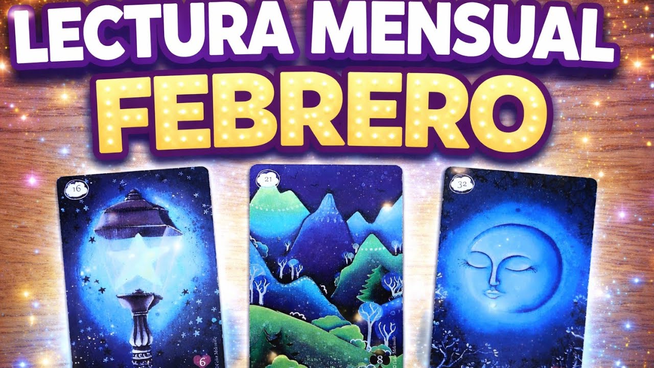 💫💖QUE VIVIRÁS EN FEBRERO 2026 - 𝐄𝐥𝐢𝐠𝐞 𝐮𝐧𝐚 𝐂𝐀𝐑𝐓𝐀 - LECTURA TAROT INTERACTIVO