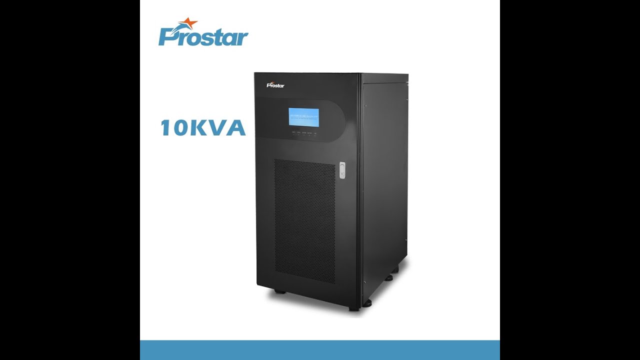 Prostar GT10K 3 phase double conversion 10 kva online ups