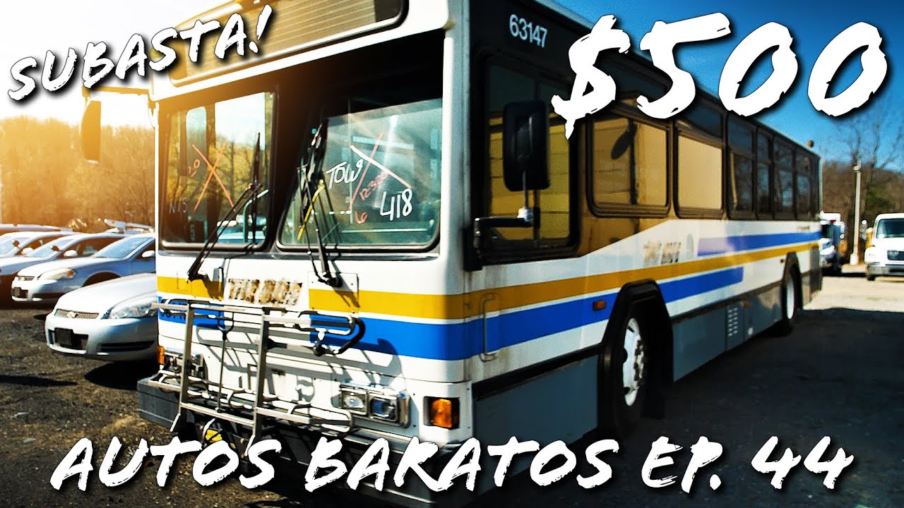 Subasta de autobuses y carros baratos en los EEUU Ep. 44