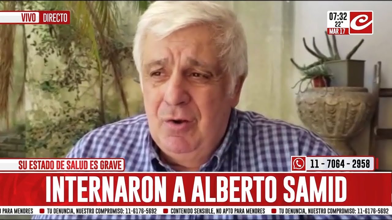 El desesperado pedido de la familia de Alberto Samid: 