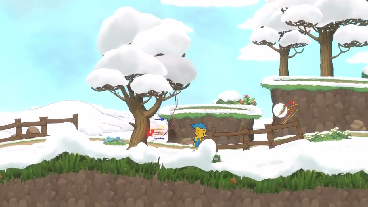 Bamse's Adventure - Winter Fun Begins!