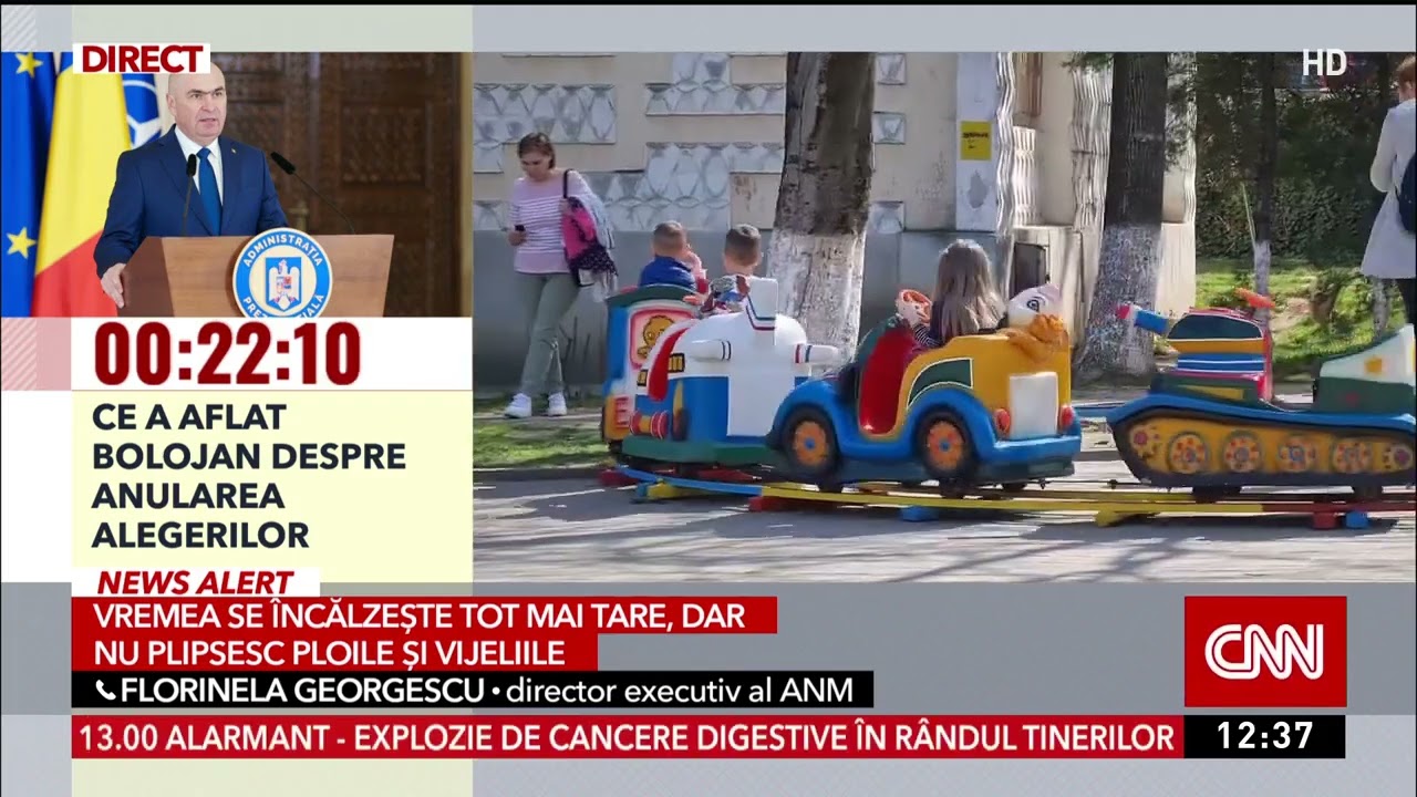 Maxime de 26 de grade Celsius, furtuni cu ploi și grindină: Date noi de la ANM