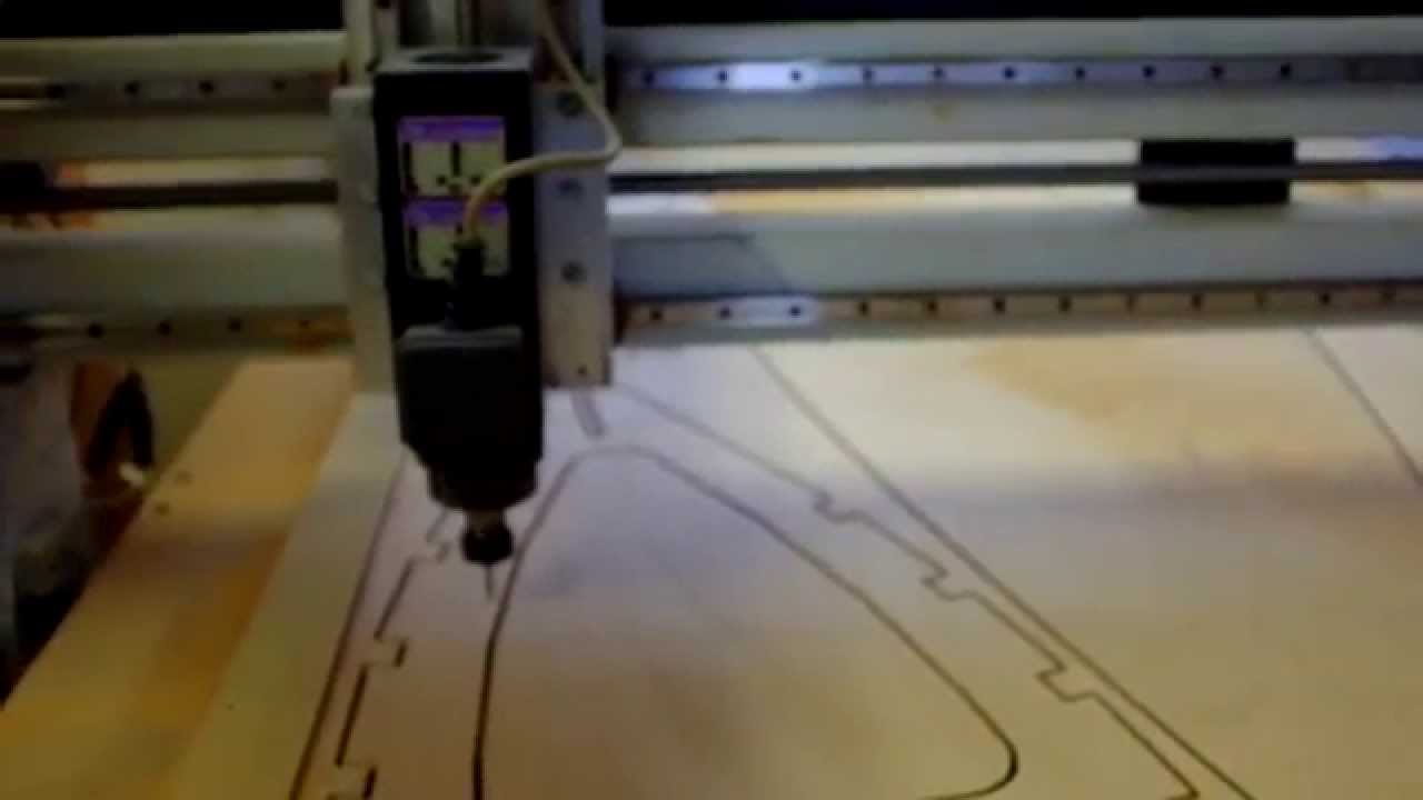 Fafnir Sailboat Build: CNC Parts-Cutting.