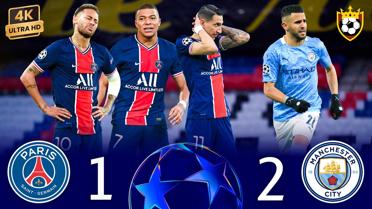 Марез уничтожил Неймара и Мбаппе и привёл Ман Сити к победе 🤯🔥🌟 ❯ PSG (1-2) Man City ● 4K 🎬