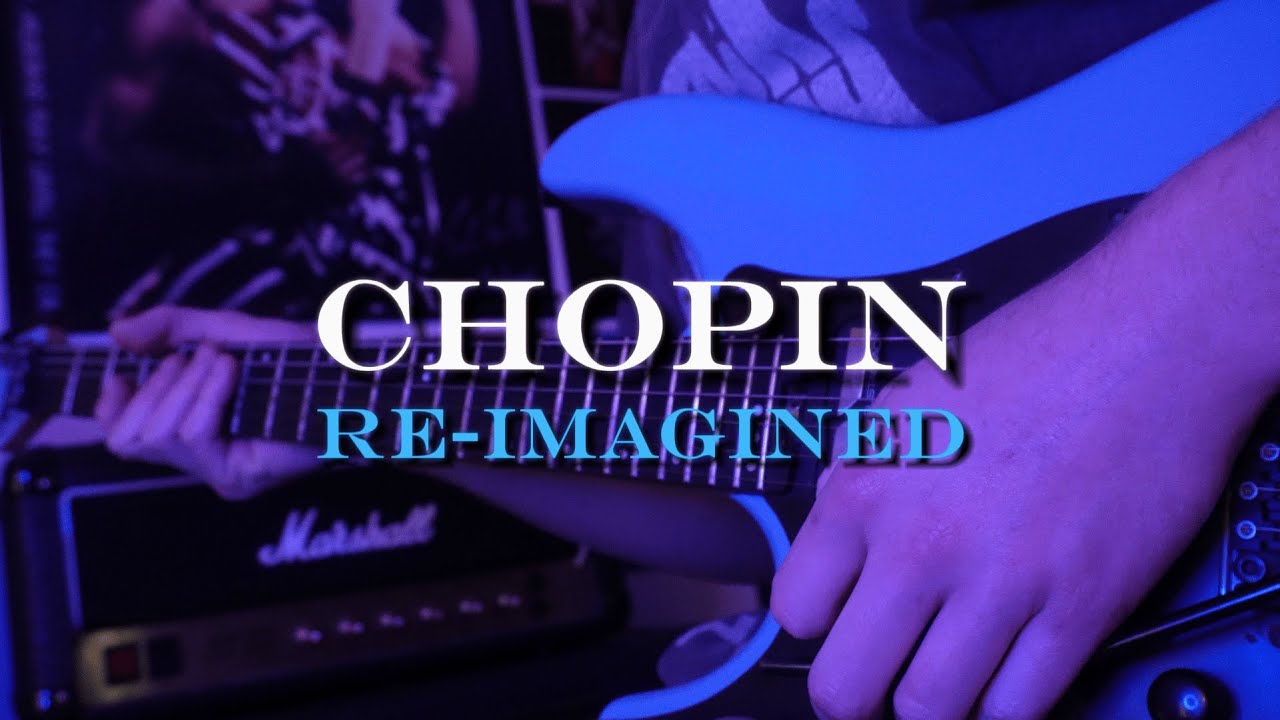 Romantic Piano But It's on Electric Guitar | Chopin's Nocturne in C# Minor