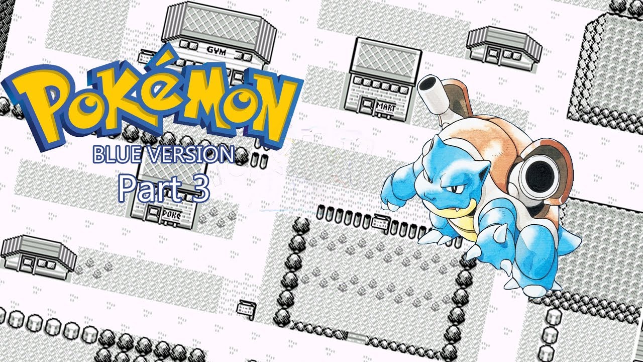 Pokemon Blue Part 3: Taking On Brock!
