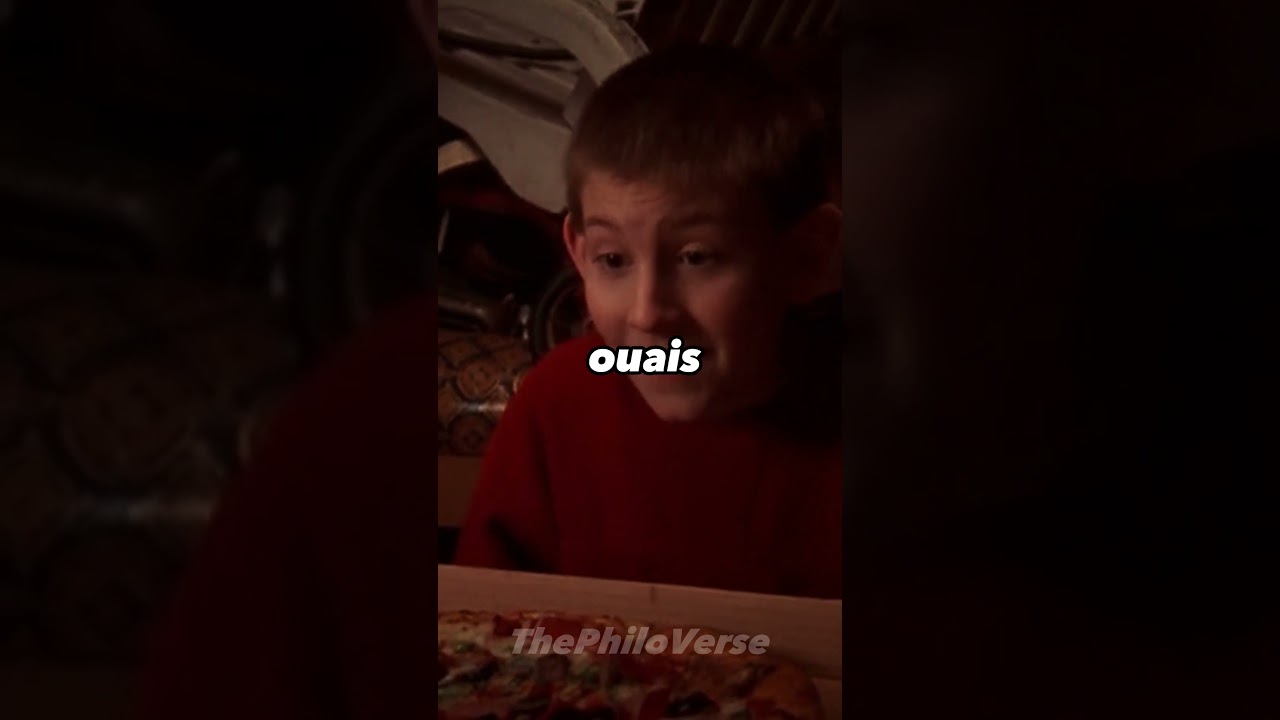 Extrait Malcolm VF - Ils mangent une pizza en cachette.  