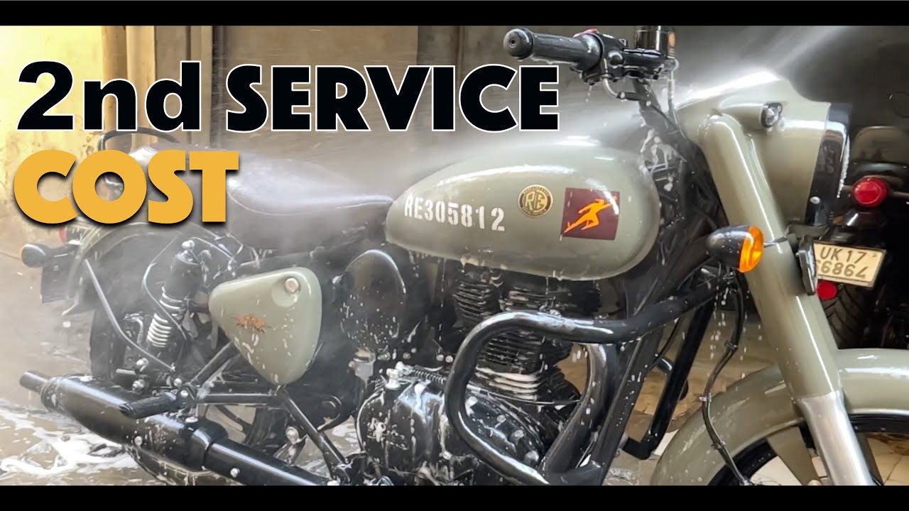 ROYAL ENFIELD SERVICE(2nd) - CLASSIC 350 SIGNALS MARSH GREY #royalenfield #royalenfieldclassic350