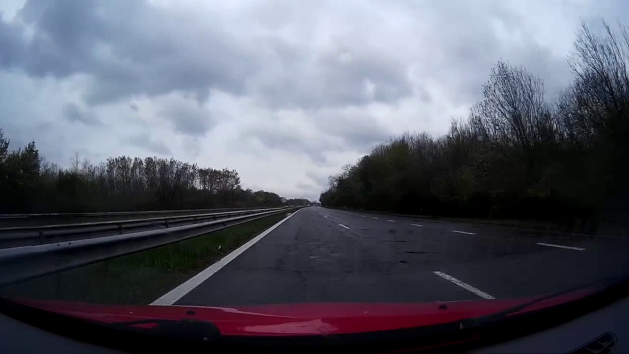 From Albena, Bulgaria to Bucuresti, Romania  (time lapse 6x) April 2017
