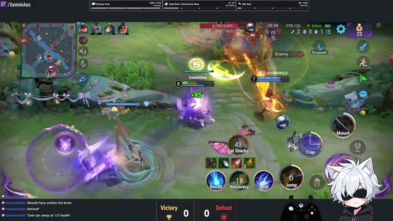 Honor of Kings - Chano doesn't survive oh wait~ Not even close ^^