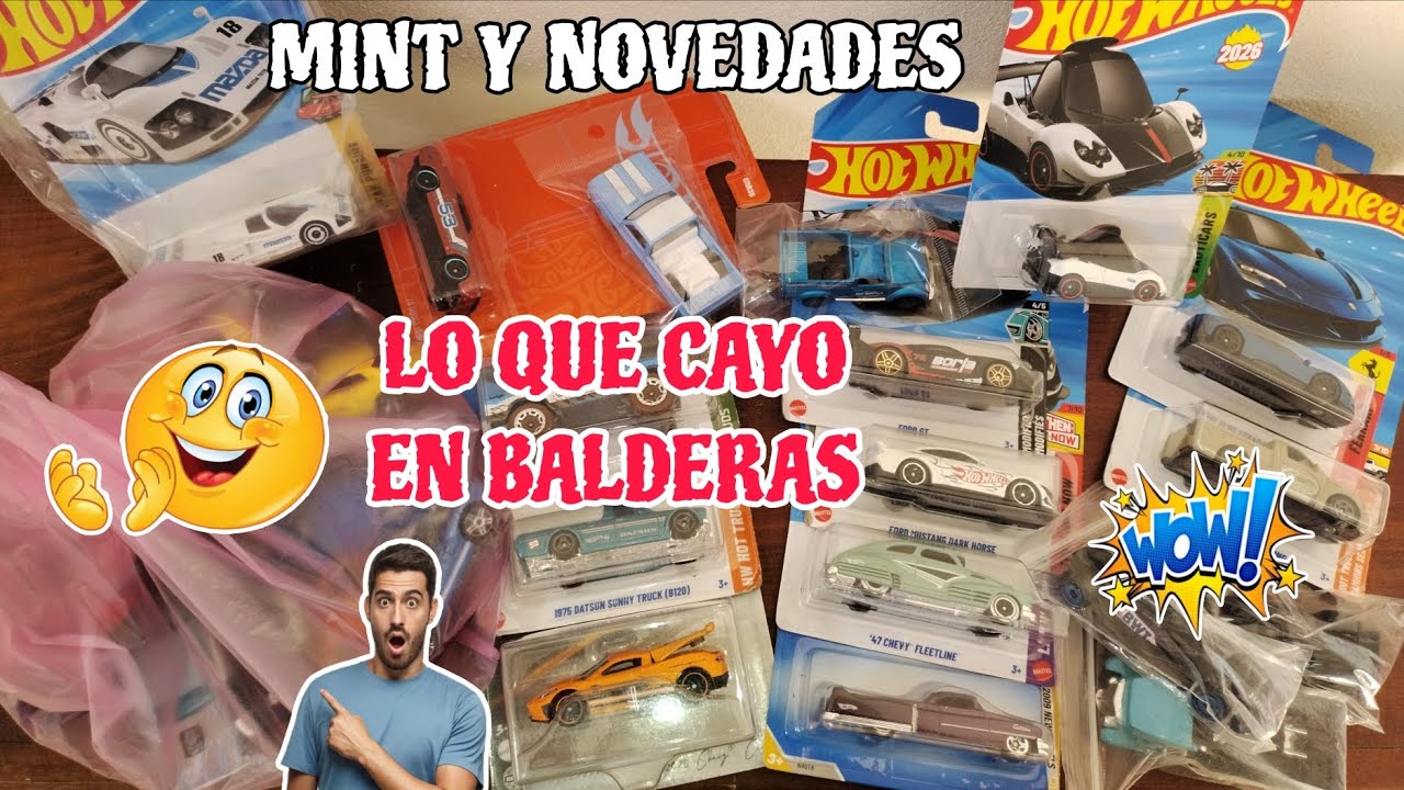 LOS HOT WHEELS QUE ME TRAJE DE BALDERAS VARIAS JOYITAS F1 FERRARI Y VOLKSWAGEN NOVEDAD DEL 1