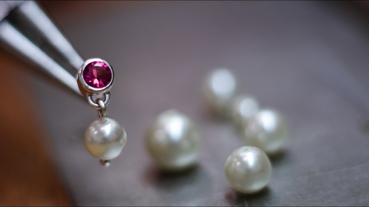 I Made Beautiful Earrings From Old Pearls