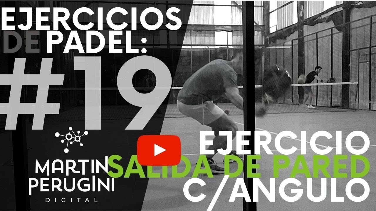 Ejercicio de Padel: Ejercicio para Salida de Pared con angulo. Padel 2022 #padel