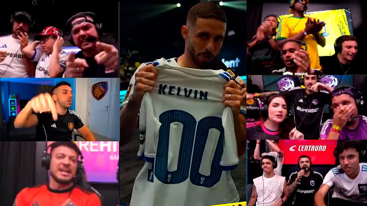REA&Ccedil;&Atilde;O dos STREAMERS - KELVIN OLIVEIRA MARCA SEU 100&ordm; GOL NA KINGS LEAGUE CONTRA A FURIA G3X X FURIA