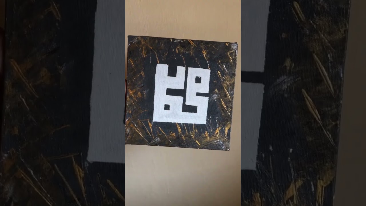 Muhammad name in kufi font🩶#shorts#art#fyp#trendingvideo#foryou#allah&hellip;.