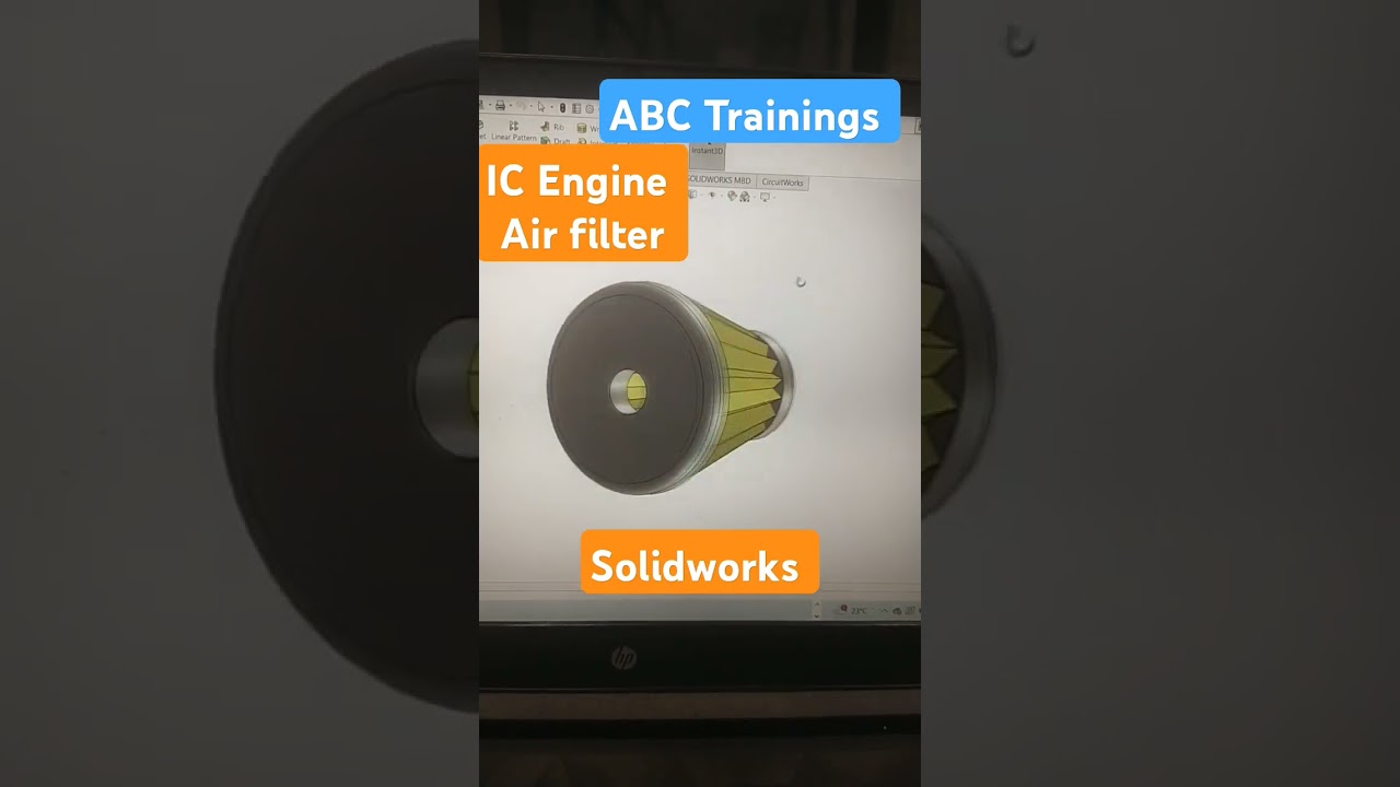 IC engine Air filter student project 