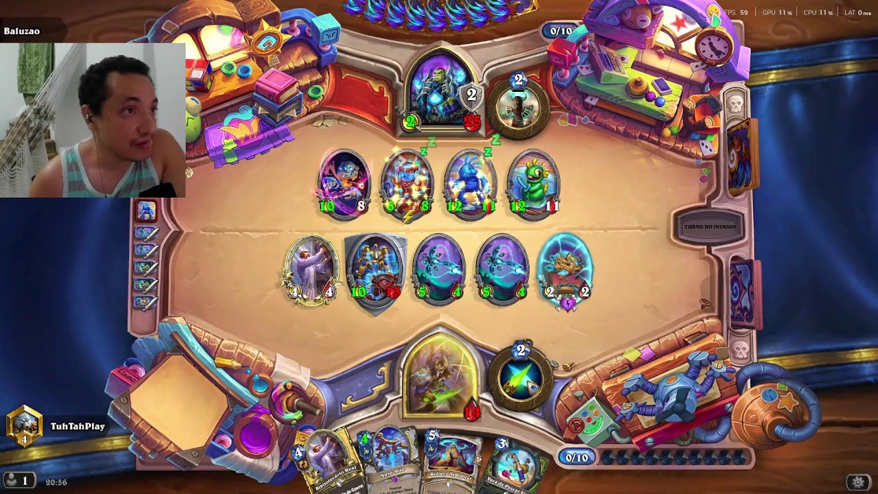 Hearthstone  : live rápida para pegar platina? TwTV: TuhTahPlay