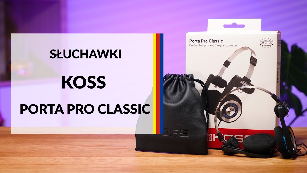 Słuchawki Koss Porta Pro Classic &ndash; dane techniczne &ndash; RTV EURO AGD