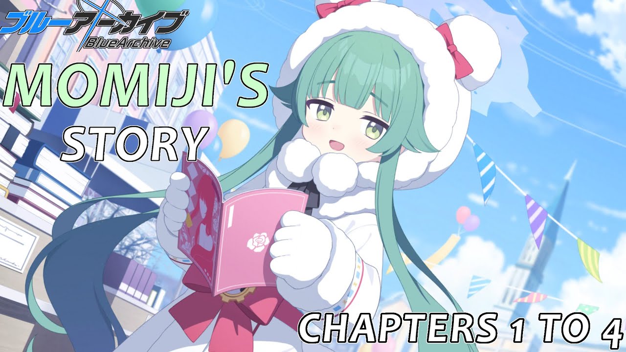 Blue Archive - Momiji Relationship Stories Ep 1 to 4