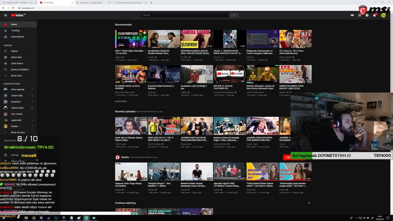Elraen-Twitch &Ccedil;ılgın Montaj (JAGERMAN) İzliyor
