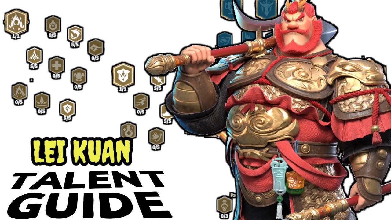call of dragons - LEI KUAN Ultimate Guide | Talent tree Warpets artifacts pairings