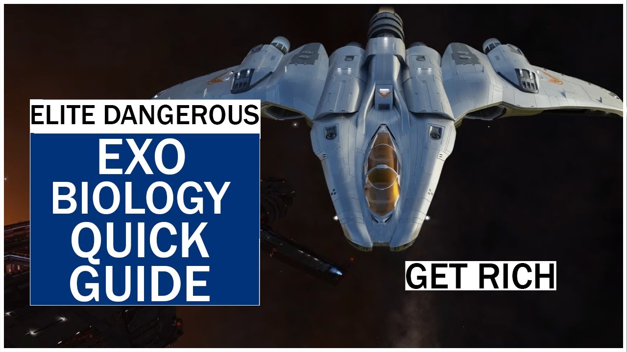 Elite Dangerous How To Make Money Fast With ExoBiology in 2025