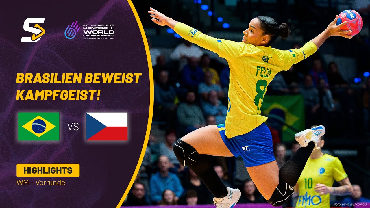 Brasilien vs. Tschechien | Highlights - Vorrunde, Handball-WM 2025 | SETV Handball