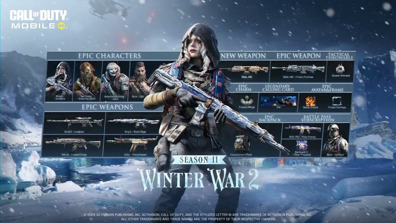 Call of Duty&reg;: Mobile - Season 11: Winter War 2 | Battle Pass Trailer