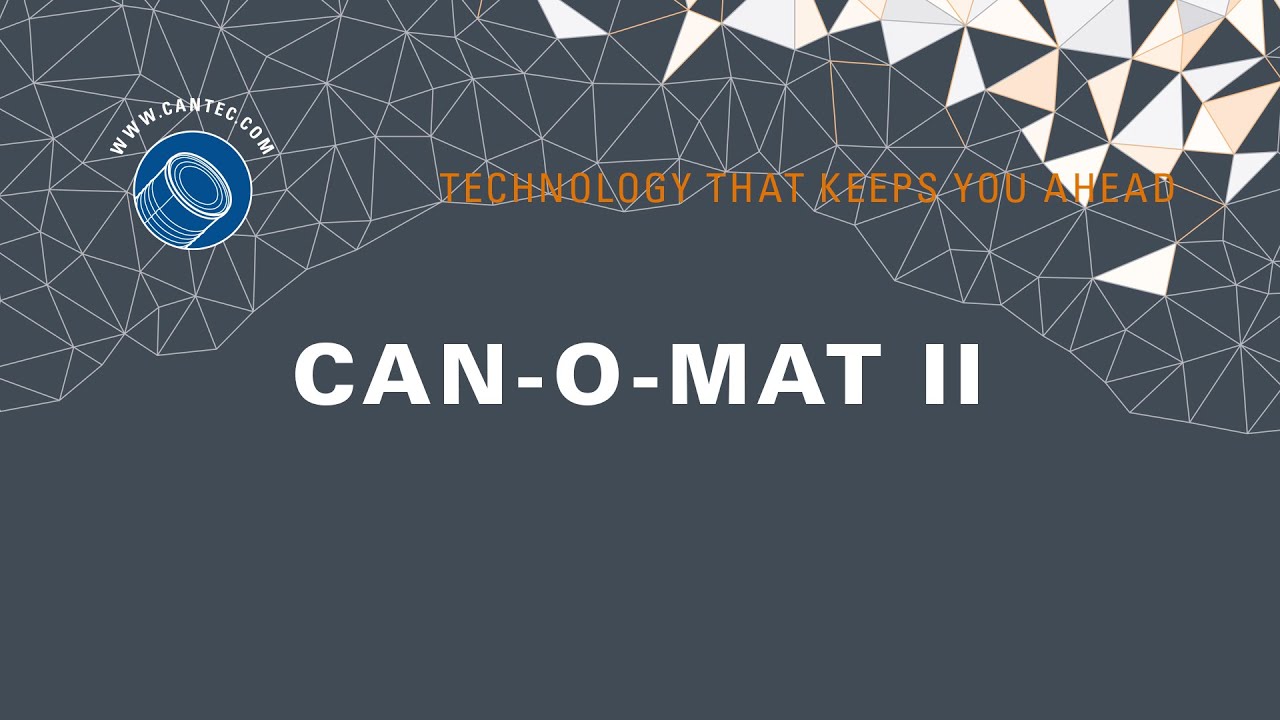 SOUDRONIC Group - CAN-O-MAT II