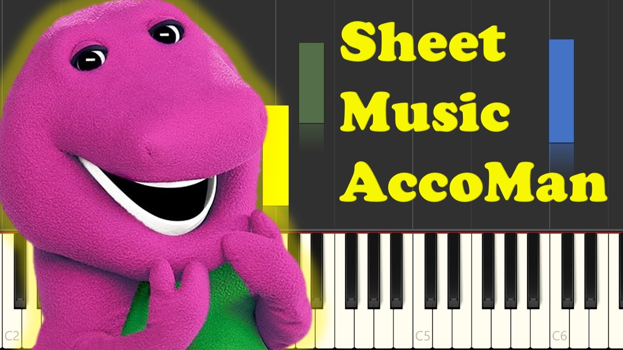 Learn how to play “It’s Nice Just To Be Me” from Barney with this easy-to-follow piano sheet music.
