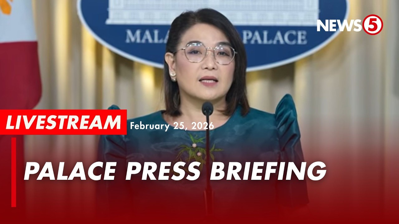 LIVE | Palace Press Officer Usec. Claire Castro holds press briefing with MMDA