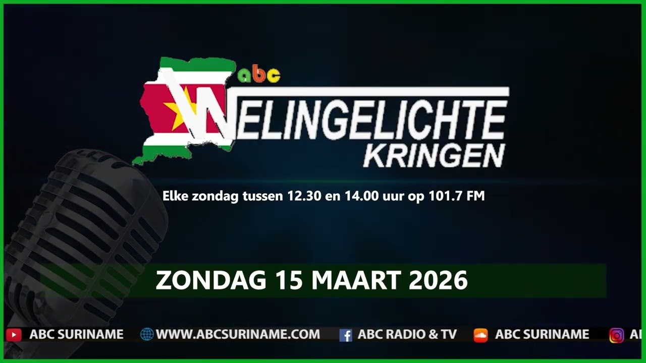 Welingelichte Kringen zondag 15 maart 2026