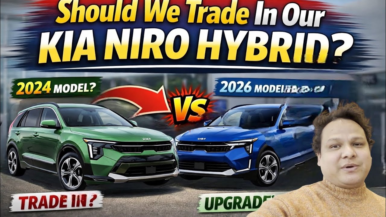 Kia Niro Hybrid 2024 vs 2026 Plug-in: Should We Trade Up? | Krish Khatri | Kia car vlog 