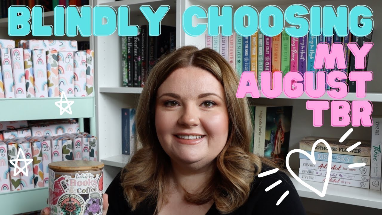 BLINDLY choosing my AUGUST TBR! 📖🎀