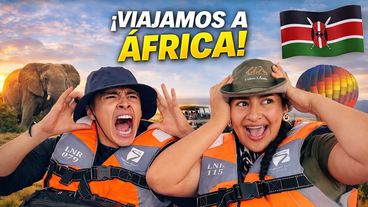 Safari en ÁFRICA con EL CHICO DE LA RUANA 🦁