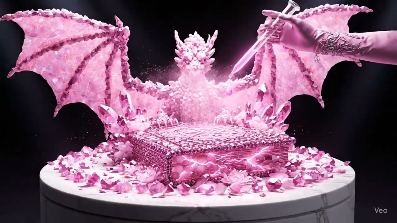 Pink Crystal Codex Unleashes the Universe | AI Cosmic Fantasy Cinematic 💎🌠
