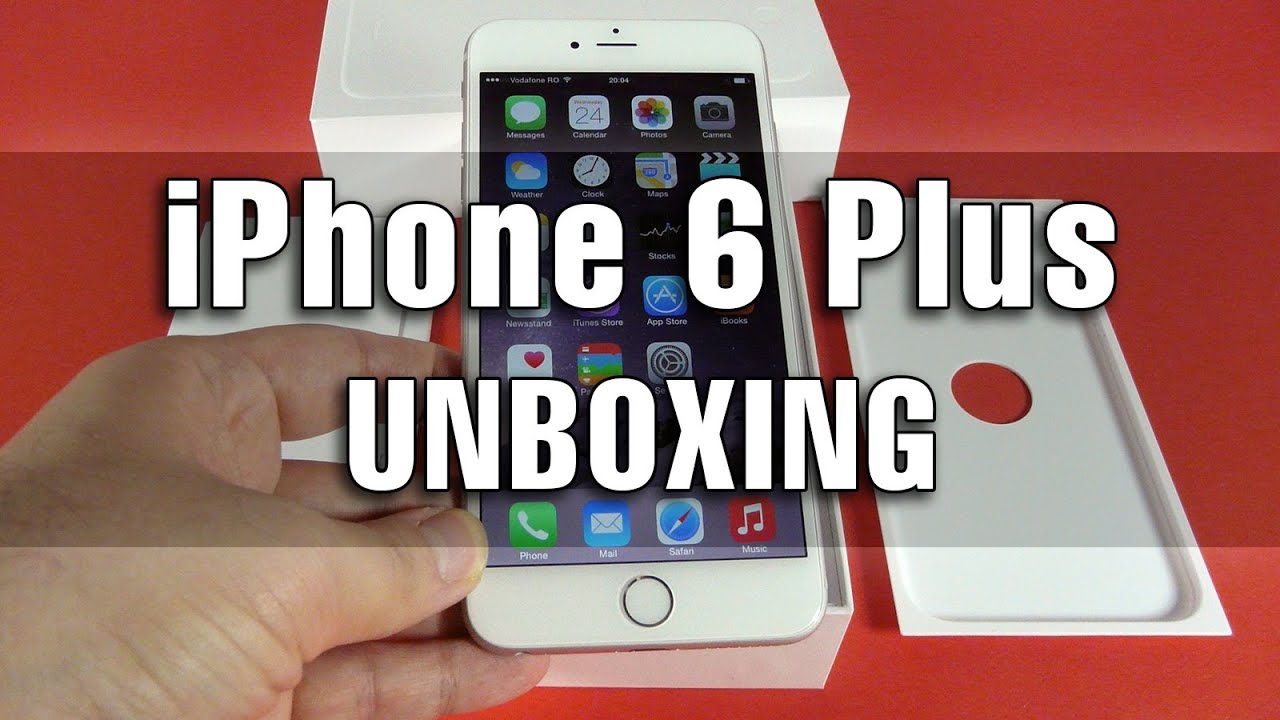 Apple iPhone 6 Plus Unboxing în Limba Română - Mobilissimo.ro