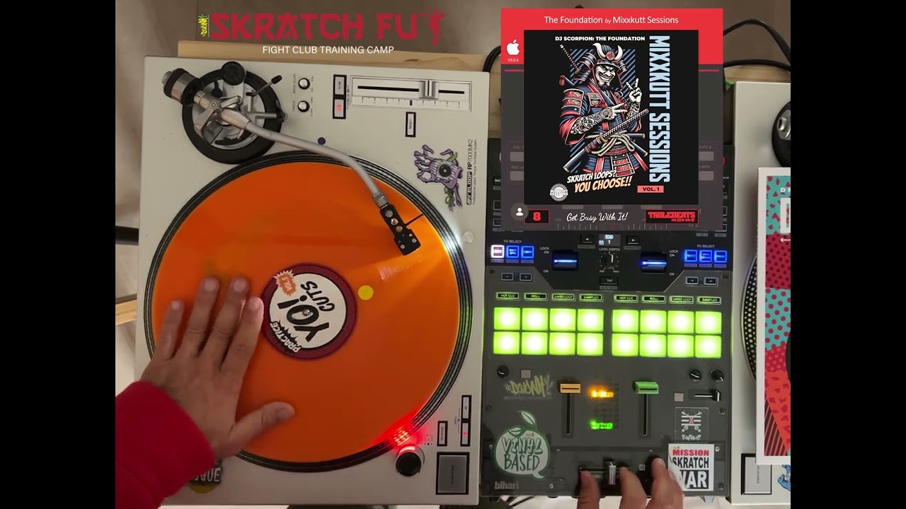 SKRATCH FU training camp🥁 beat @mixxkuttsessions 📀 12