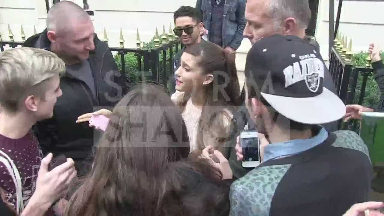 ARIANA GRANDE shops at Chanel in Paris