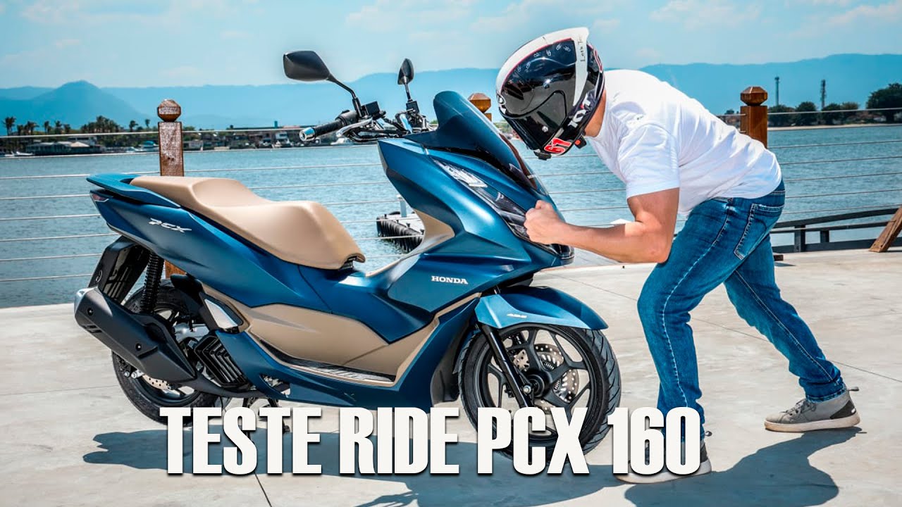TEST RIDE HONDA PCX 160 2023 | TOP SPEED | FICOU LUXO MESMO ?