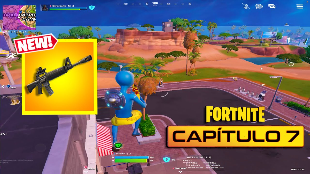 EL ALIEN MARIANO EN FORTNITE - GAMEPLAY CAPÍTULO 7 
