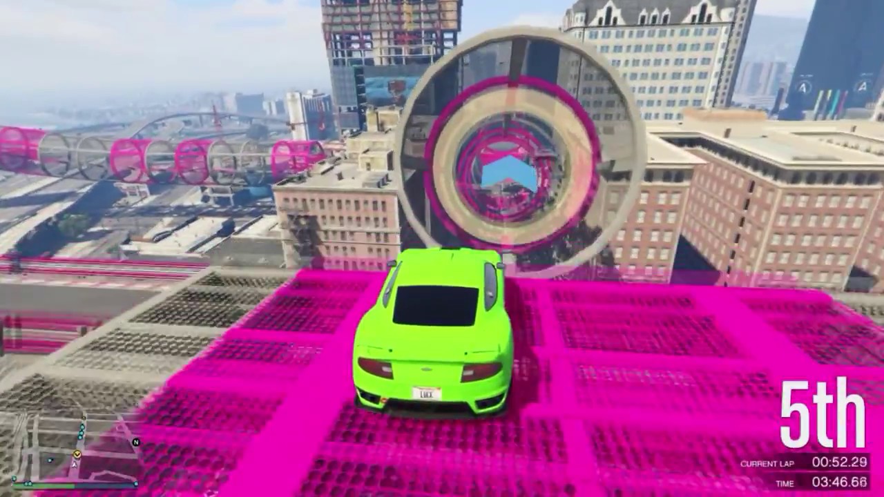 Comeback on In The City - GTA 5 Stunt Races